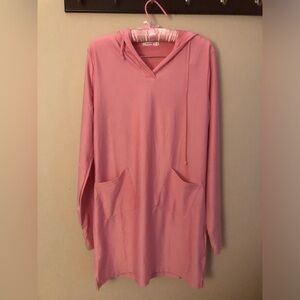 Sykooria womens long sleeve cover up dress